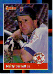 1988 Donruss Baseball Cards    276     Marty Barrett